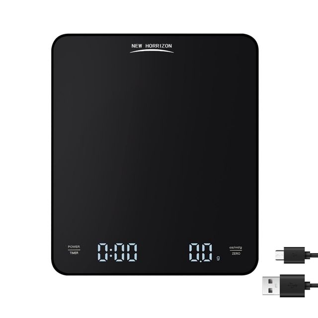 Balance de cuisine numérique avec écran LCD 0,3 g/3000 g (3 kg)