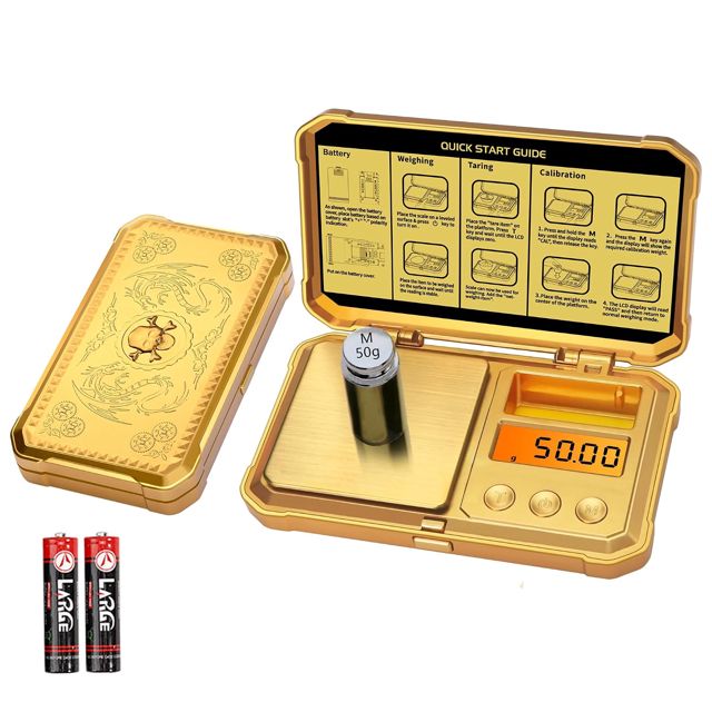GRAM PRES Balance numérique de poche 300g x 0.01g Précision