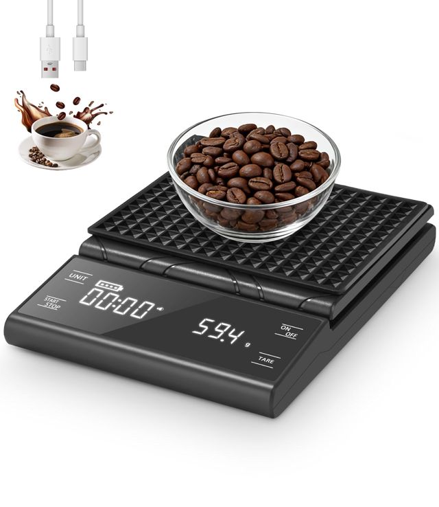 Balance à Café avec Minuterie 5 kg/0,1 g