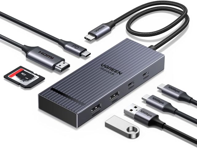 UGREEN Revodok Pro 108 Hub USB C 8 en 1 Adaptateur Multiport USB C