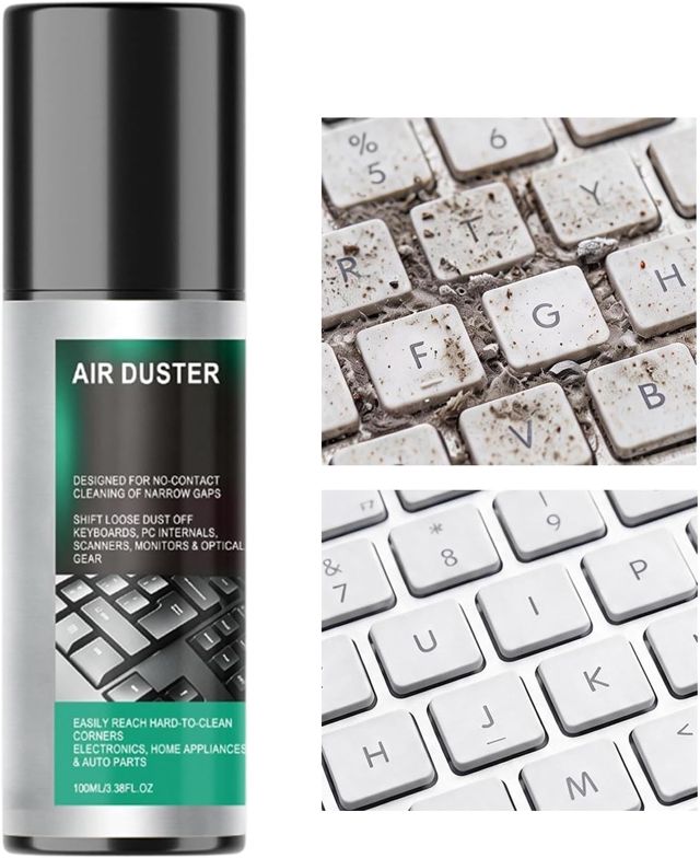 Electronics Air Duster Spray de nettoyage pour clavier à air comprimé 100