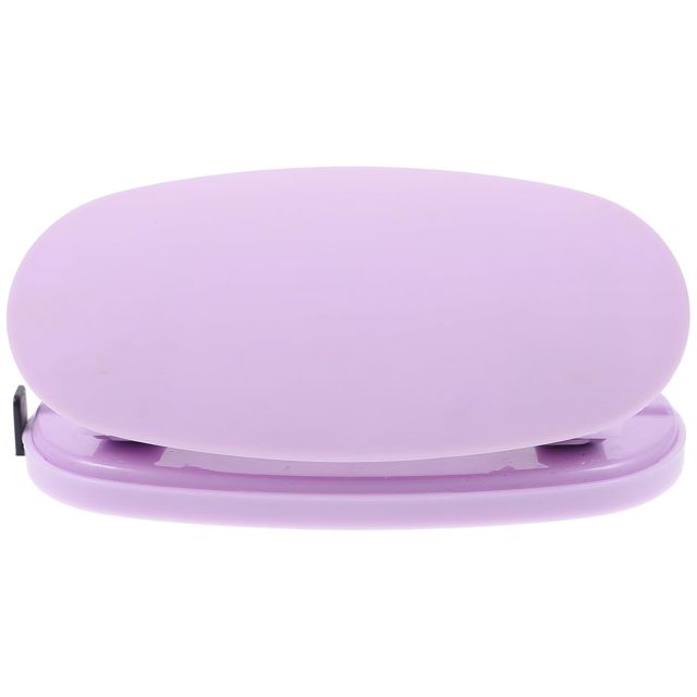 Perforatrice Manuelle pour Papier, Bureau, Double Trou 6cm Pourpre