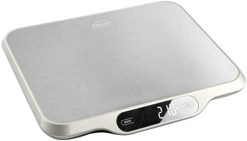 Lacor 61717 - Balance de cuisine EBEN, 15 kg, 31x25'6x2'5 cm