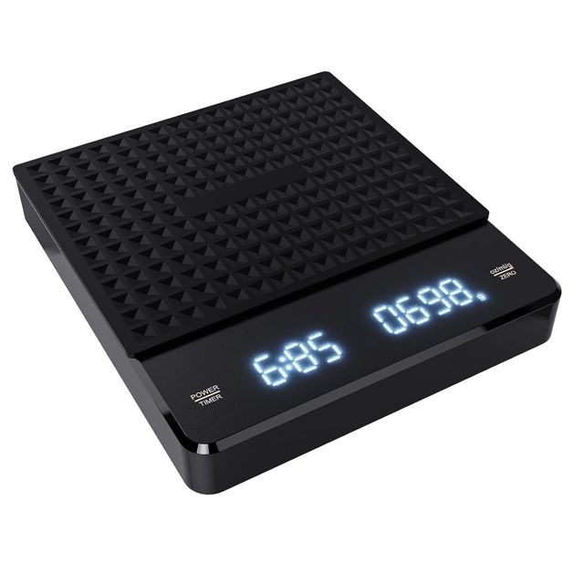 Balance à Café Électronique Numérique 5kg 0,1g avec Minuterie