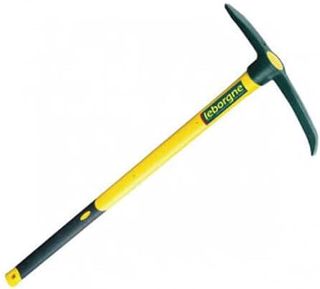 Leborgne Pioche d'Égoutier Novagrip Acier Forgé Manche Bois 1,2 m Ø37 mm