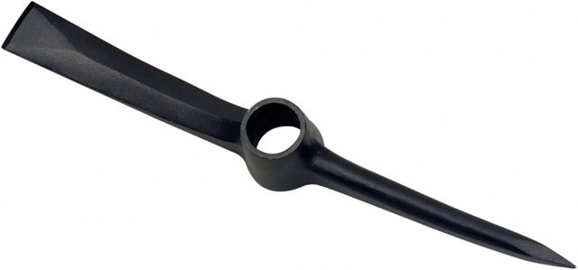 KS Tools 144.0922 Pioche de jardinage avec un manche tri-matière - œil