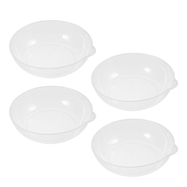 Plateau de Pesée Plastique 4 Pièces pour Balance Numérique Cuisine