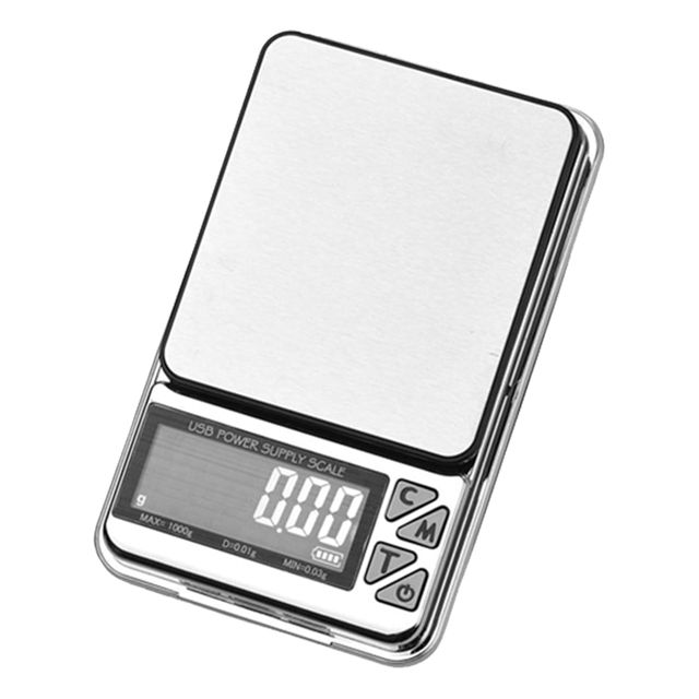 Mini Balance Numérique Portable 600g X 0,01g et 3 Interfaces de Charge