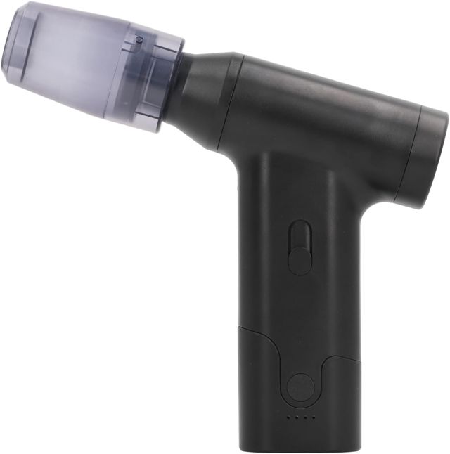 Jeffergarden Dépoussiéreur d'air électrique Puissant, Mini Ventilateur Portable avec Vitesse du Vent Réglable 110 000 Tr/min pour le Nettoyage du Clavier et de la Voiture