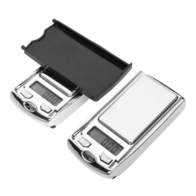 Cabilock 2pièces Balance de Poche Électronique Mini Balance Numérique Portable pour Cuisine et Bijoux Pesée Grammes et Ounces Lot Piles
