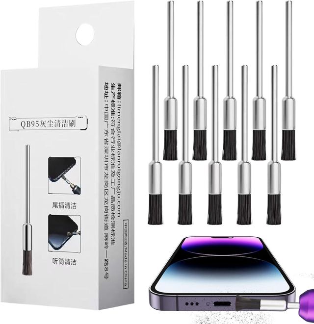 Brosse à épousseter pour le nettoyage, nettoyage de la poussière | 10 pièces brosse à poussière circuit IC | pour port USB, PCB, haut-parleur, appareil photo, clavier, casque, ordinateur portable