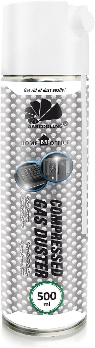AABCOOLING Aspirateur pour Ordinateurs 1x500 ML Dépoussiérant en Spray Home&Office Nettoyage de l'équipement de Bureau K3, Enlever la Poussière, Aérosol, Dépoussiérant Petites Fournitures
