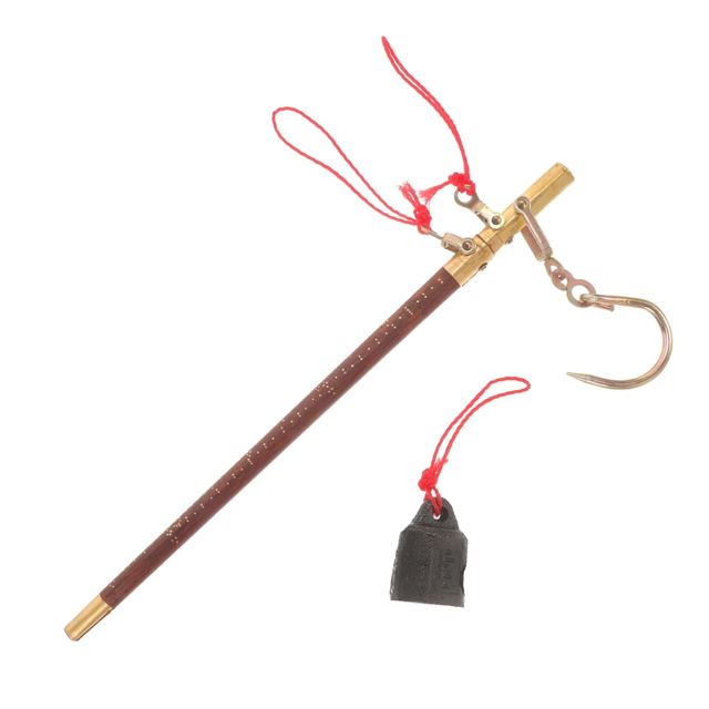 Balance Cuisine Traditionnelle Bois Portable avec Crochet Balance Manuelle Robuste et Précise pour Pesée Plantes Médicinales Légère et Résistante Corrosion pour Usage Domestique
