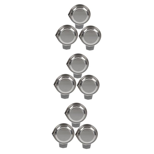 Alipis 5 Ensembles Plateau De Pesée De Cuisine Plateau De Pesée À Échelle Numérique Plat De Pesée De Balance À Poudre x De Pesée Acier Inoxydable Silver 3 Pièces * 5