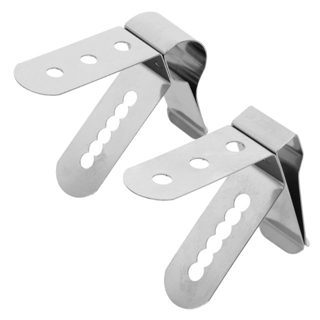 ARTIBETTER Support de Lecture de Température en Acier Inoxydable Argenté 8pcs Fixation Ferme et Gain de Place pour Thermomètre Alimentaire pour Barbecue Cuisine