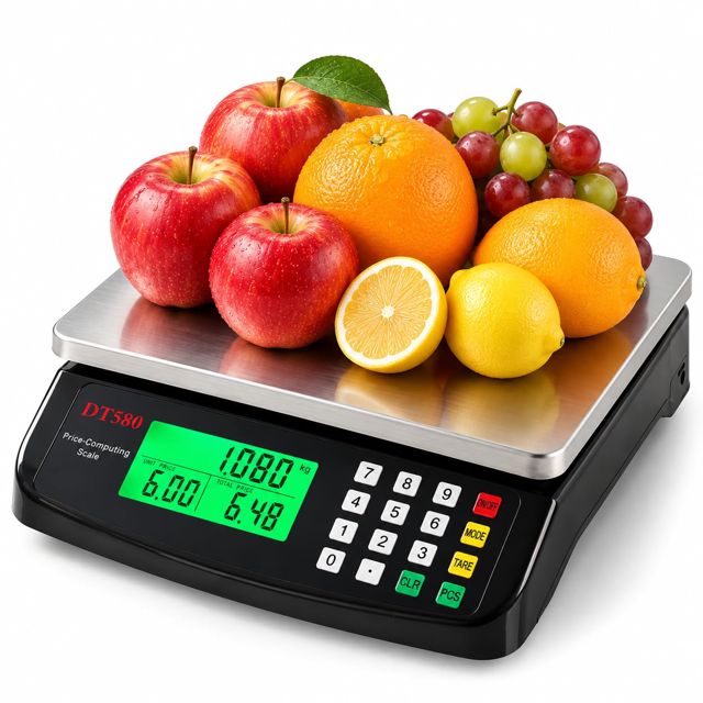 Balance de cuisine professionnelle 30kg/1g, 3 unités, balance électronique