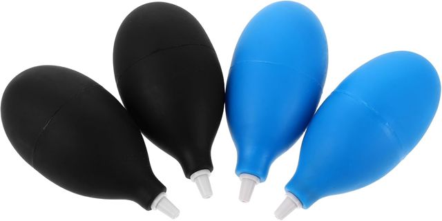 Souffleur D’air pour Appareil Photo 4 Pièces en Silicone et Plastique