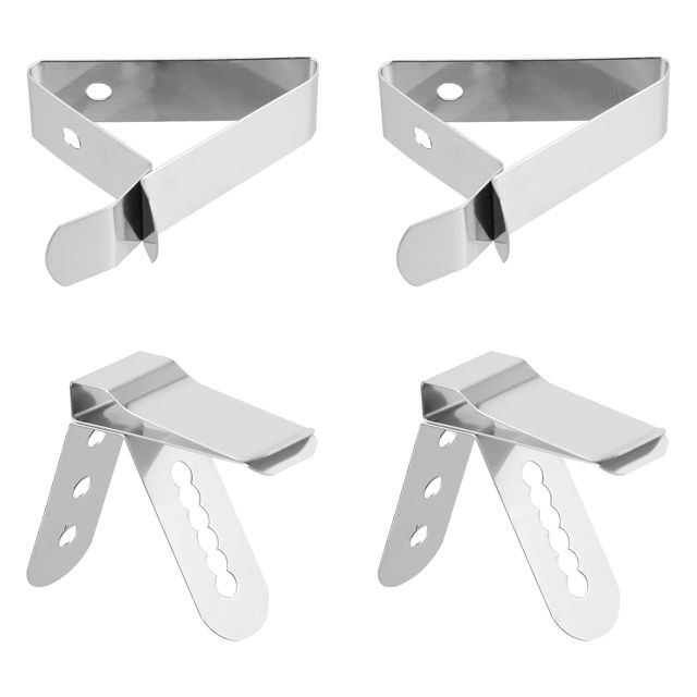Clips pour Thermomètre Cuisine, 4 Pièces en Acier Inoxydable pour Gril