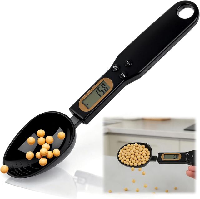 Cuillère Doseuse Gramme, Balance Cuillère Numérique 500g/0,1g pour Cuisine