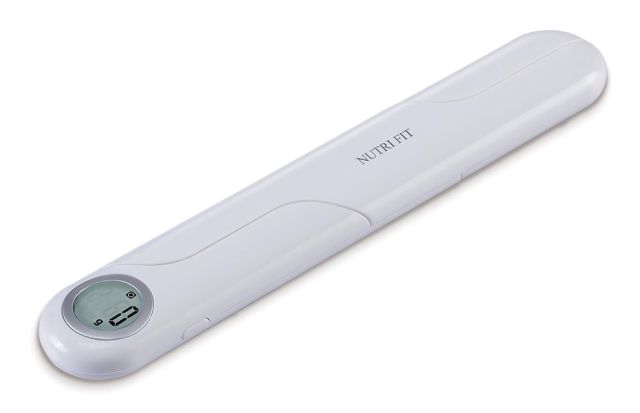 NUTRI FIT Balance de cuisine numérique portable pliable 5 kg / 11lbs Blanc