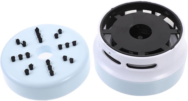 SHINEOFI Aspirateur de Table Portable Multifonctionnel Mini Aspirateur de Bureau pour Nettoyage de Clavier et Accessoire pour Maison Bureau Bleu sans Pile