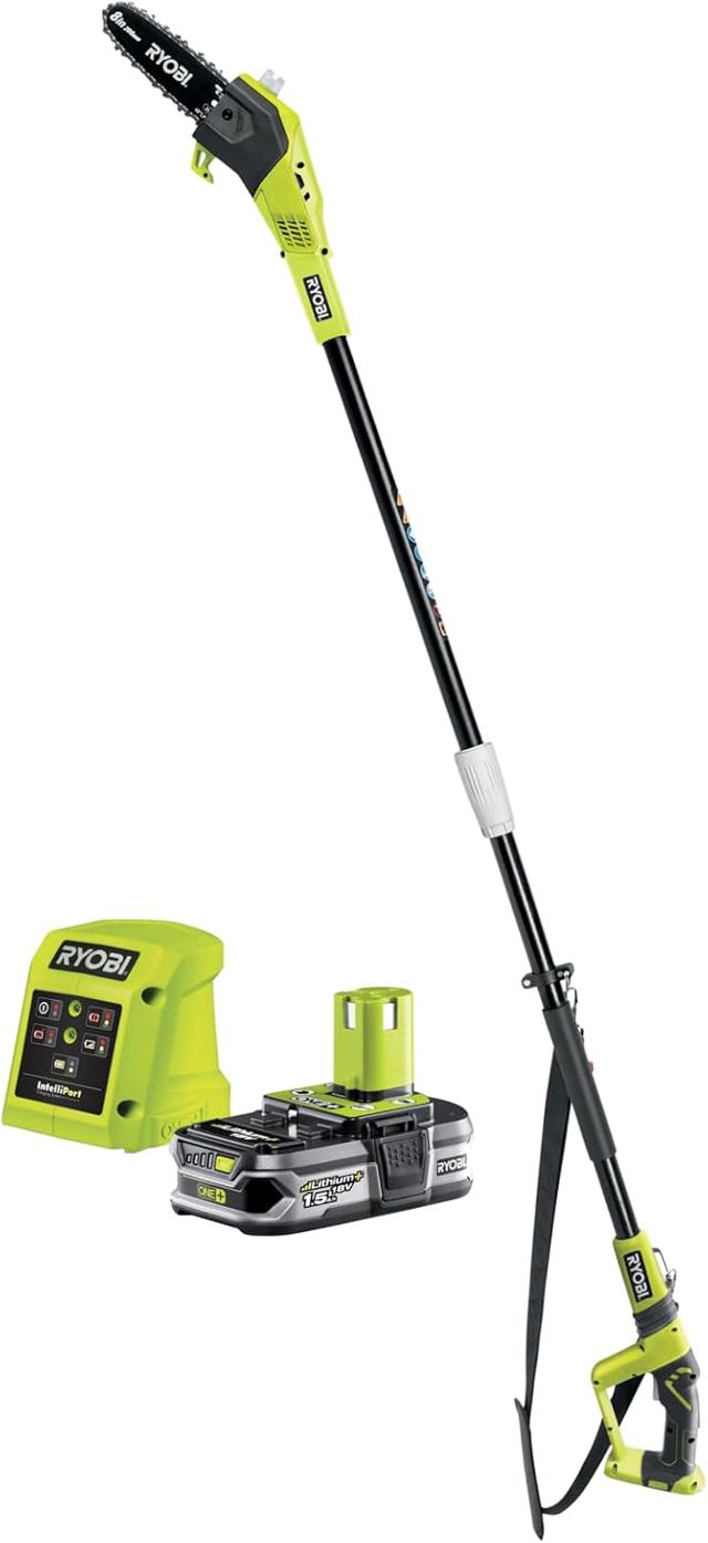 RYOBI Scie à Main 18V ONE+ Guide 15 cm Élagage RY18PSA-0 (Sans batterie)