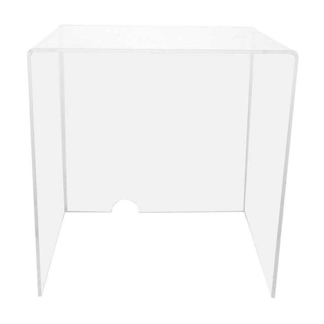 Amosfun Bouclier Transparent en Acrylique pour Balance de Laboratoire Cuisine, Pare-vent Résistant aux Rayures, Protection en Intérieur ou Extérieur