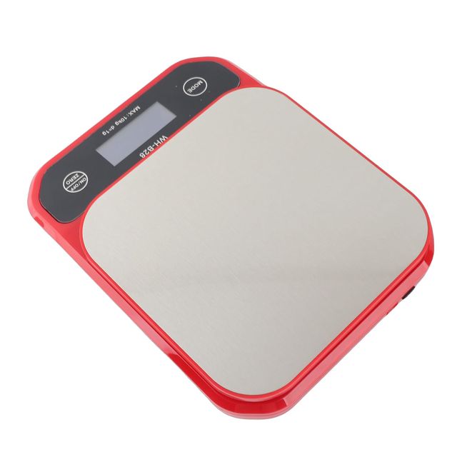 Fafeicy Balance Numérique 10Kg 1g, Balance de Cuisine électronique avec Grand écran LCD, Alimentation USB, étanche à la Pluie, pour la Cuisine à Domicile