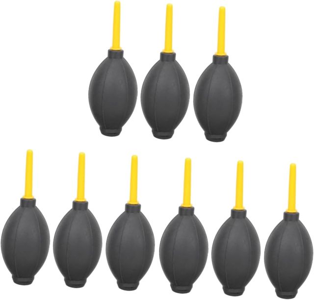Uonlytech 9pièces Souffleur Air Rocket Blower pour Nettoyage De Capteurs Et Équipements Électroniques Outil De Nettoyage pour Claviers Pc Caméras Et Écrans