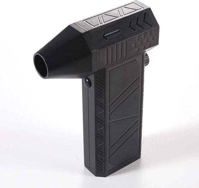Luocute Plumeau à Air comprimé, Souffleur 13 000 TR/Min avec Batterie 8 000 MAh, pour Clavier, Voiture, PC, Nettoyage de la Maison (Turbofan canalisé X6 Noir)