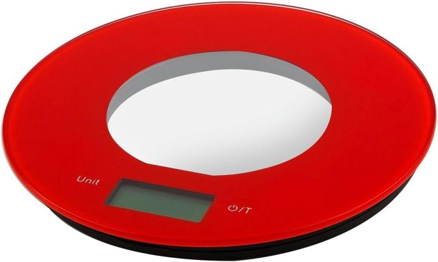 Kuken Balance de cuisine électrique Rouge 5 kg