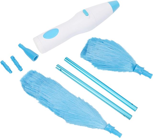 lyrlody Dépoussiéreur électrique, Pliable à 180 Degrés, Brosses