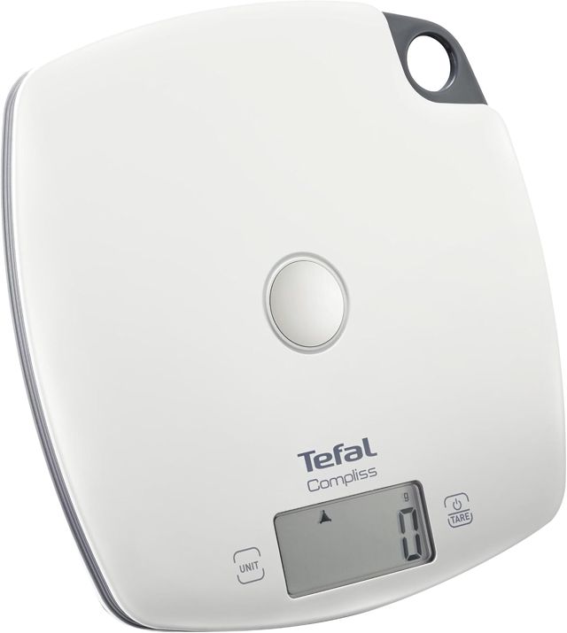 Tefal Balance de Cuisine Graduation avec Plate-Forme en Plastique et Fonction de Tare