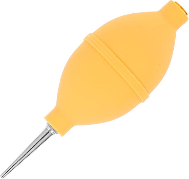Souffleur D’air pour Objectif Photo, Embout Long, Alliage et Silicone