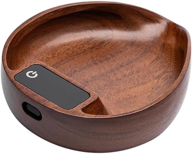 Fauhapyway Balance Cuisine Électronique pour bois Noyer 0.1g USB-C Balance