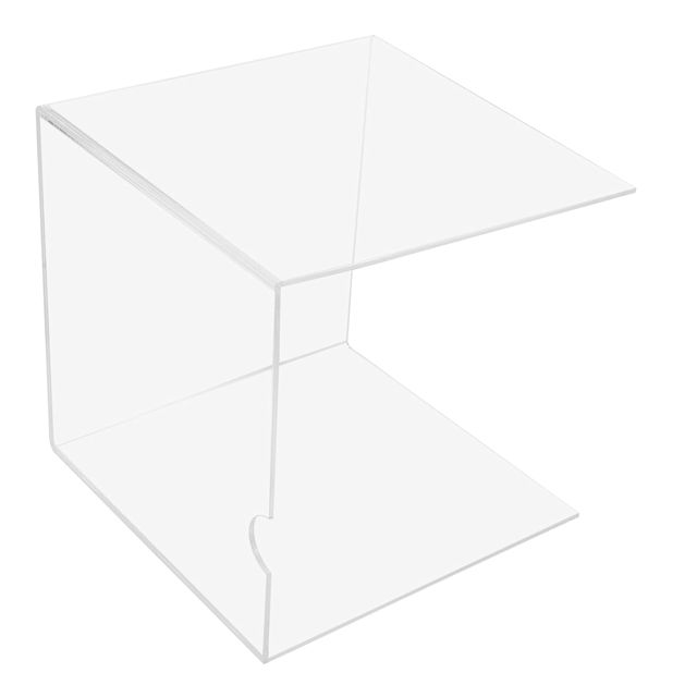 BESPORTBLE Pare-vent pour Balances Numériques en Acrylique Transparent 3 Mm 20 X 20 X 20 Cm Couvercle de Protection Anti-poussière Accessoire Compatible Balances Cuisine et Laboratoire