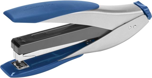 Swingline SmartTouch agrafeuse, bande complète, Capacité-25 Silver/Blue