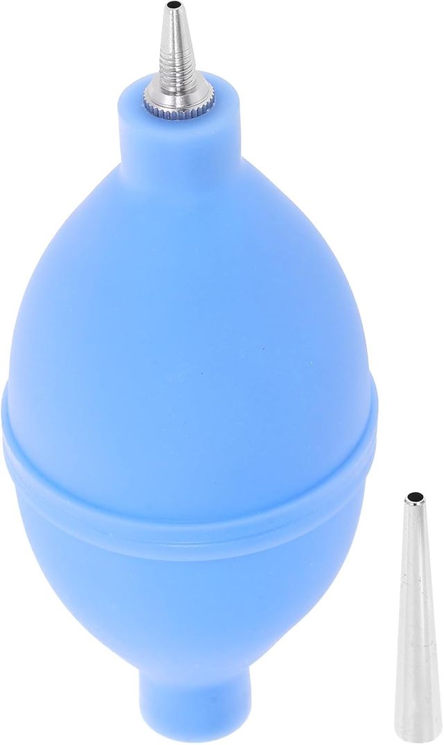 Souffleur d'air pour Nettoyage Appareil Photo, Long Bec Bleu