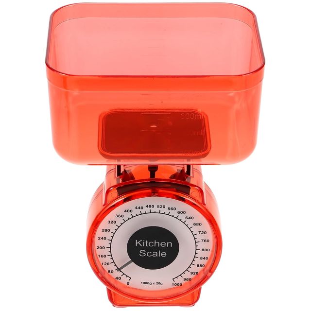 Balance Cuisine 1kg Mécanique Plastique, sans Batterie