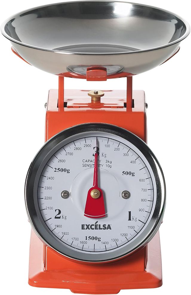 Excelsa Vintage Crème Balance de Cuisine 3 kg/10g
