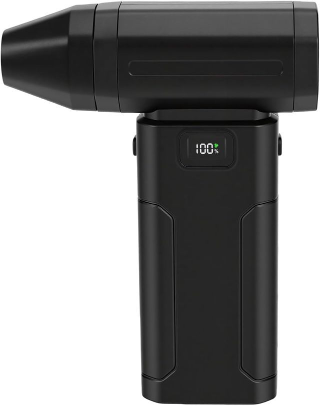 RiToEasysports Souffleur D'air sans Fil, 100000 Tr/min 5 Vitesses LED