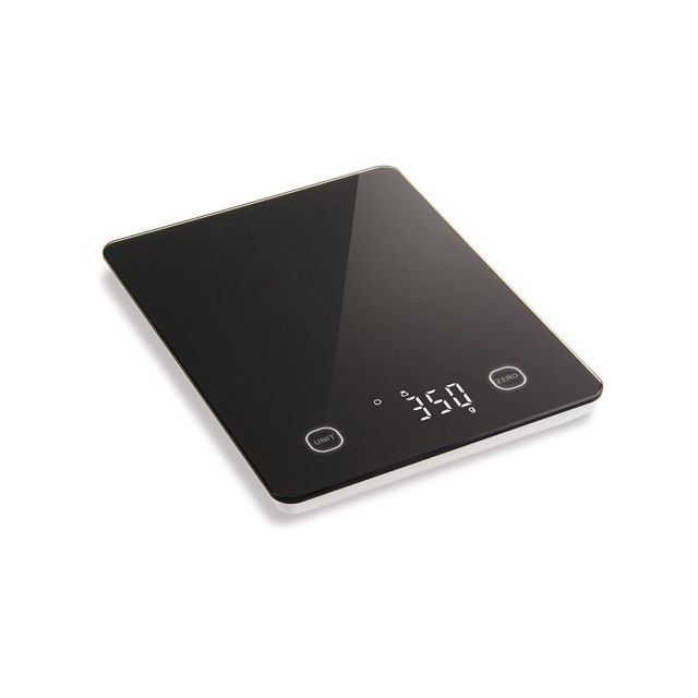 Giannini Balance de cuisine Numérique LCD Base verre 5 kg (noir)