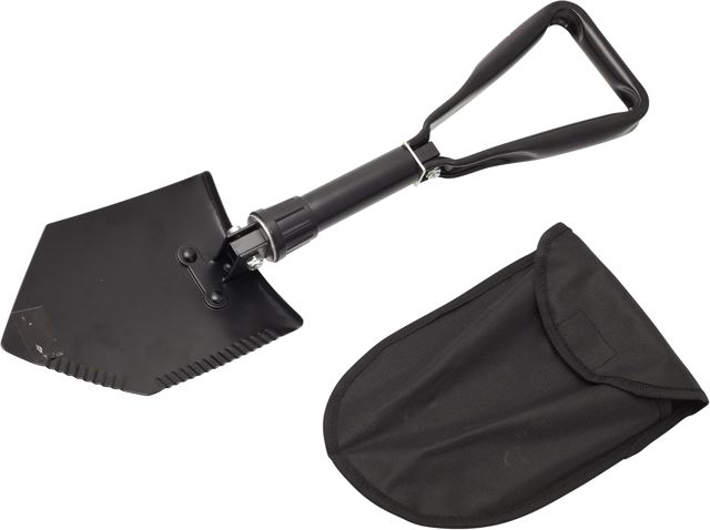C.A.O. Pelle Pioche Pliante Noir