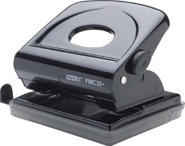Rapid FMC25+ Perforateur 30 feuilles Noir