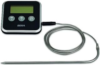 Beka Thermomeater Minuteur avec Thermomètre, Noir