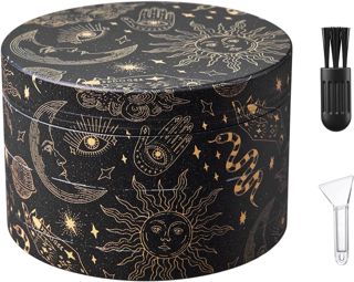 Grinder Grande Crusher, 63 mm Tarot Grinder, 4 couches, pour épices, herbes, café avec grattoir à pollen et brosse, cadeau pour occasions spéciales