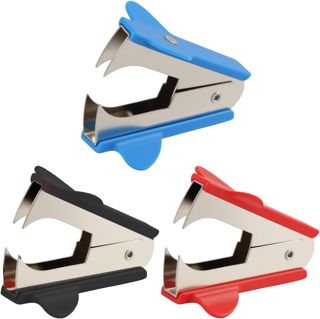Lot De 3 Agrafe-découseurs en Forme De Pince, Conception en Métal Dur en Forme De U, Assortiment De Couleurs, Outils De Bureau Adaptés À La Maison, À L'école Et Au Bureau