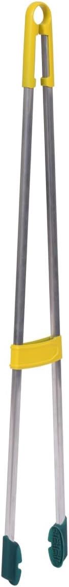 Leborgne Pince à Déchets Duopro 90 cm Aluminium Gris Poignée Ressort