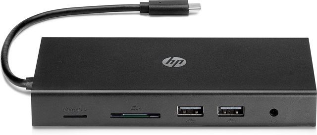 HP 1C1Y5AA avec Fil USB 3.2 Gen 1 (3.1 Gen 1) Type-C Noir