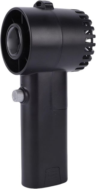 Luocute Dépoussiéreur D'air électrique, Moteur sans Balais 11 M/S, Souffleur sans Fil avec 2 Batteries Amovibles de 2 200 MAh et Vitesse Continue, pour Nettoyer le Clavier de Voiture,